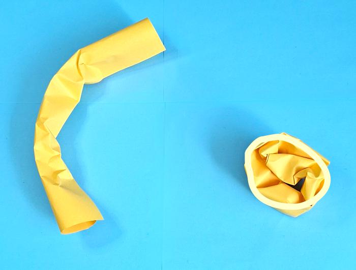 Bijenkorf van papier maken