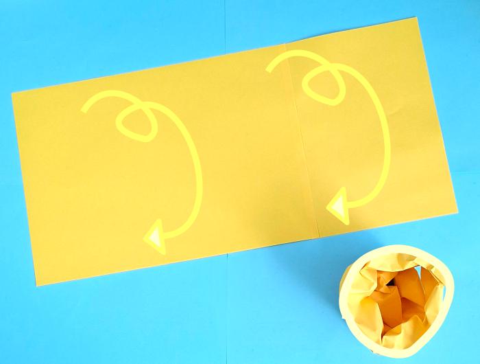 Bijenkorf van papier maken