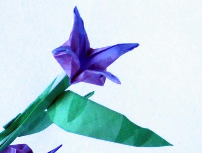 Origami bloemetje