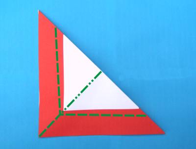 an origami boat