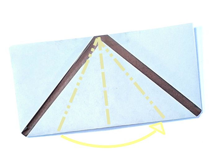 Bonbons van papier maken