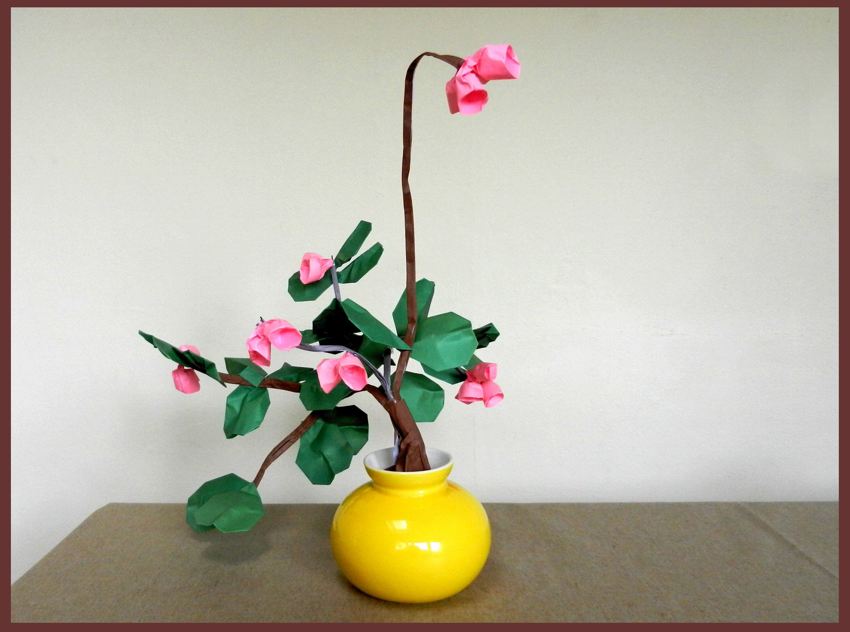 Bonsai Origami Bell Flowers