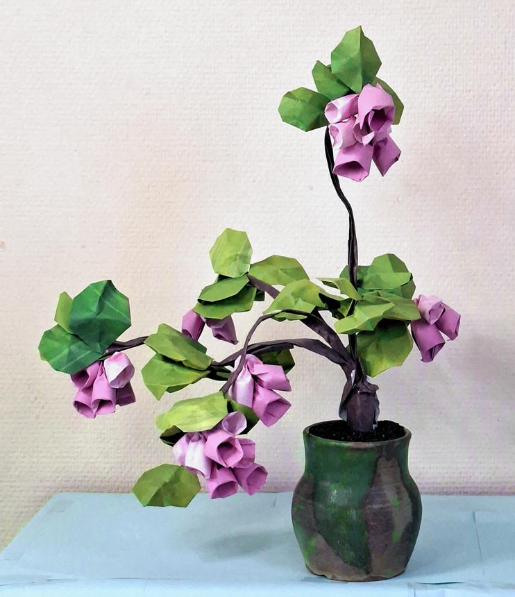 Bonsai Origami Klokjesbloem