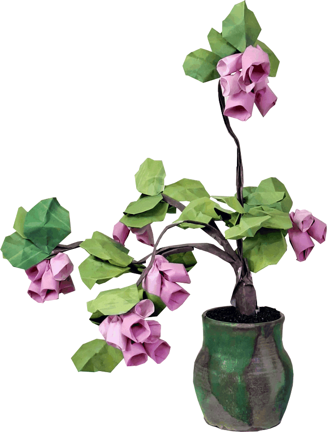 Bonsai Origami Klokjesbloem