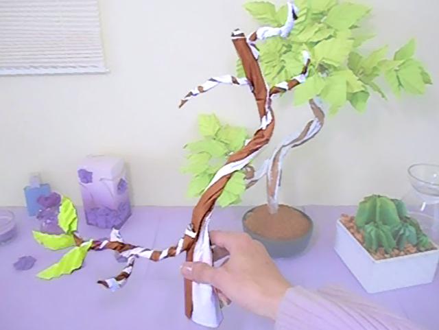 Make a paper Birch Tree