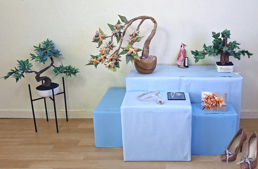 Bonsai Origami plants