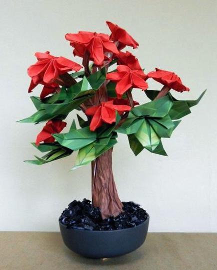 Bonsai Origami Boompje