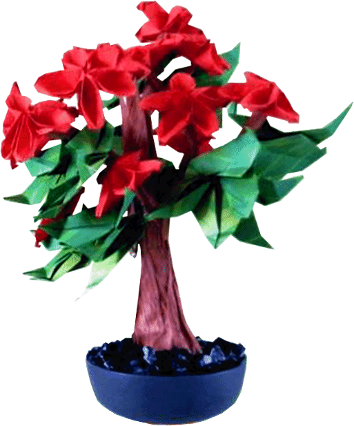 Bonsai Origami Boompje
