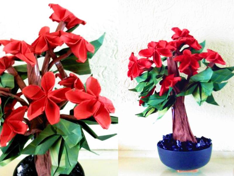Bonsai Origami Boompje