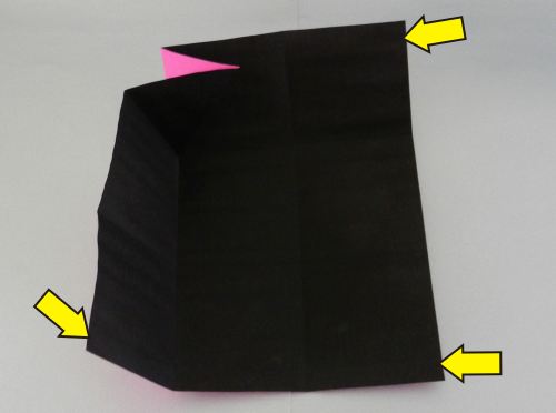 how to make an origami box with pink heart