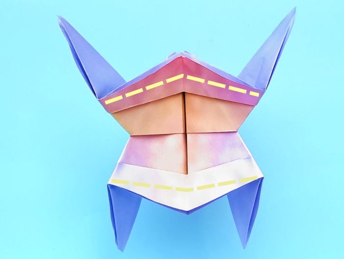 Origami Vlinder Vouwen