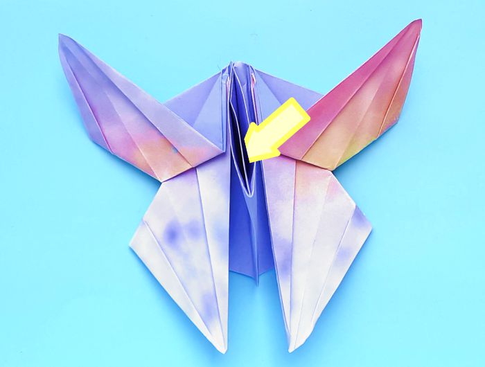 Origami Vlinder Vouwen