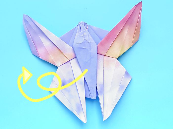 Origami Vlinder Vouwen