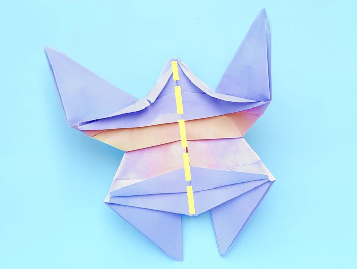 Origami Vlinder Vouwen