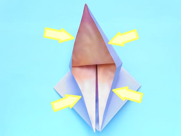 Origami Vlinder Vouwen