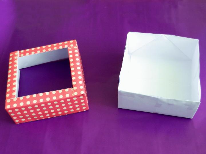 Make an Origami Cake Box