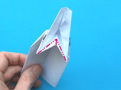 Origami Kat vouwen