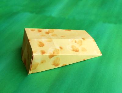 Origami cheese