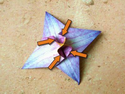 origami clematis