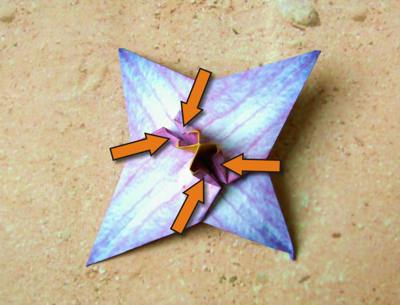 origami clematis