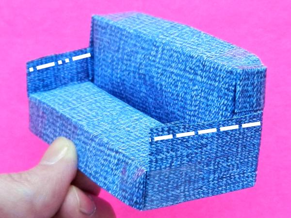 Fold an Origami couch