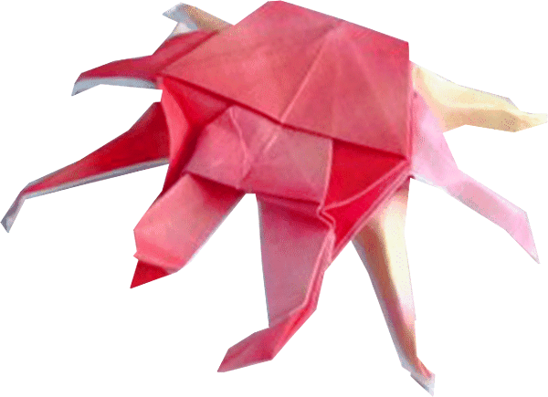 Origami krab