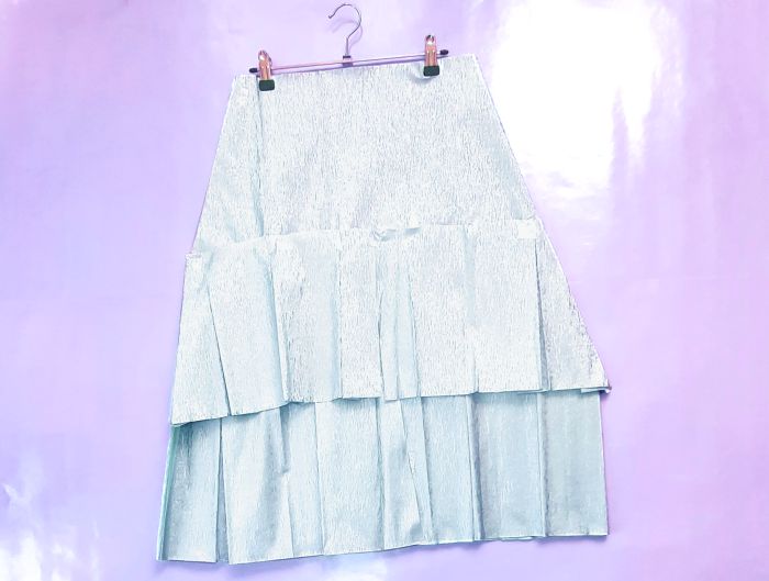 Rok van crepepapier maken