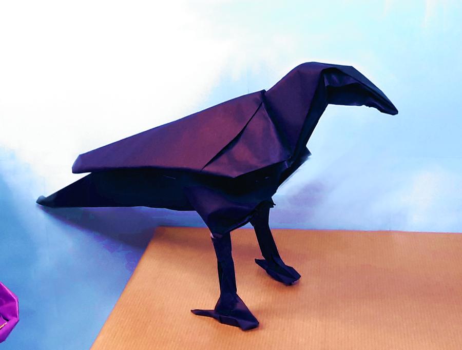 Origami Kraai