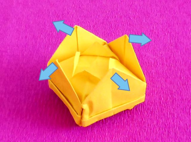 Fold an Origami crown