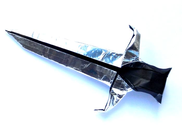 Origami dagger