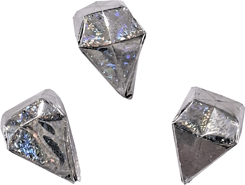 Origami Diamonds