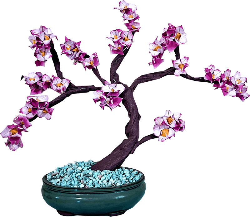 Bonsai Origami Boompje
