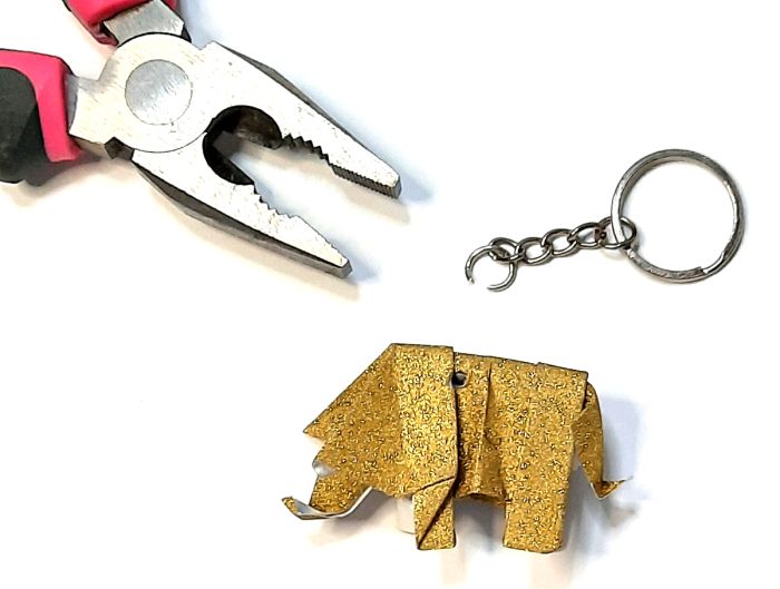 Olifant sleutelhanger maken