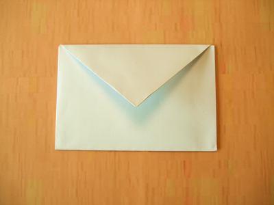 Origami envelope