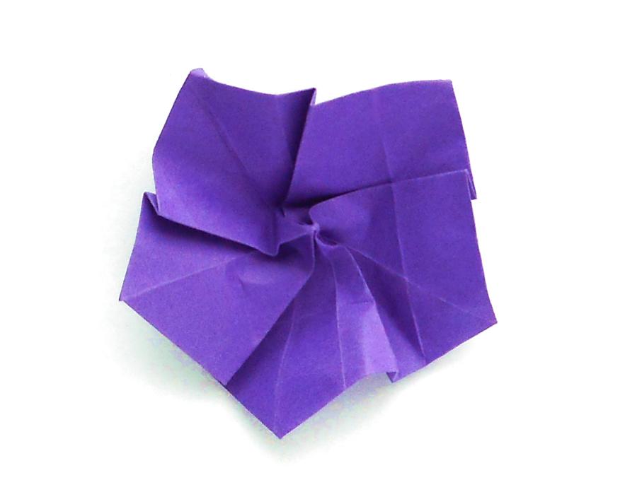 Origami flower