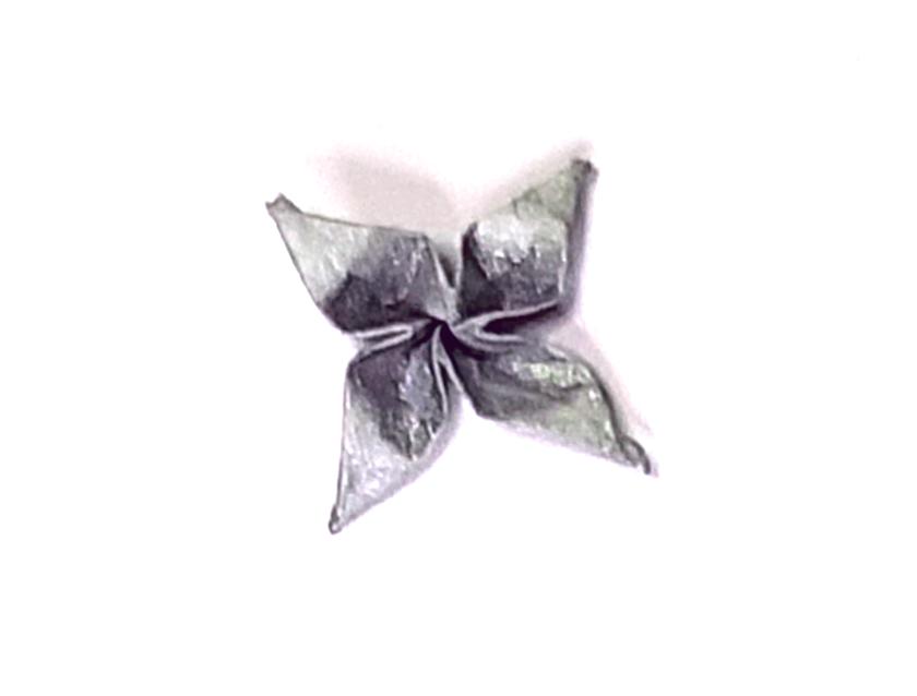 Origami Bloem Stud
