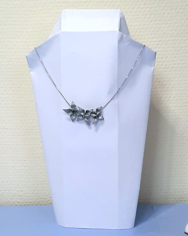 Origami Bloemen Ketting