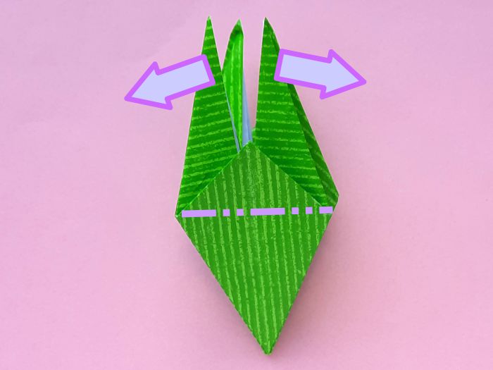 Fold an Origami Lily Bud