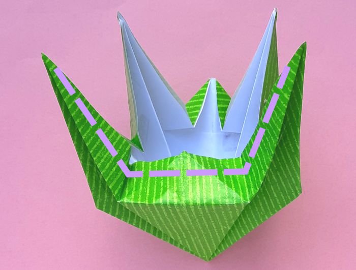 Fold an Origami Lily Bud