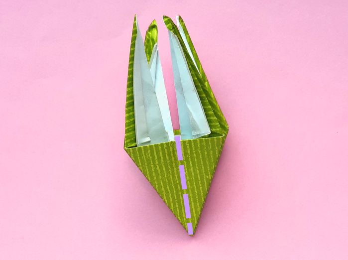 Fold an Origami Lily Bud