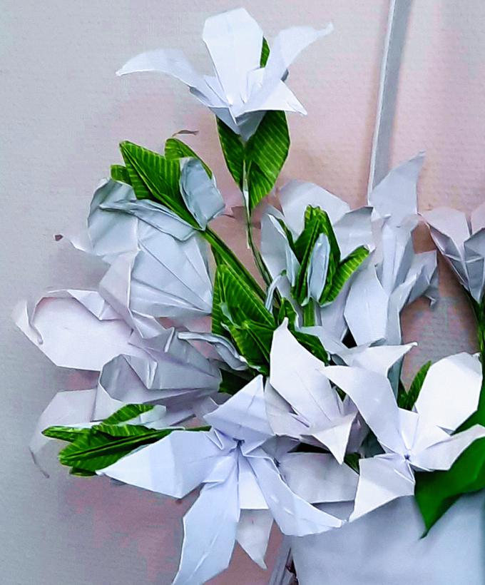 Origami Lilies