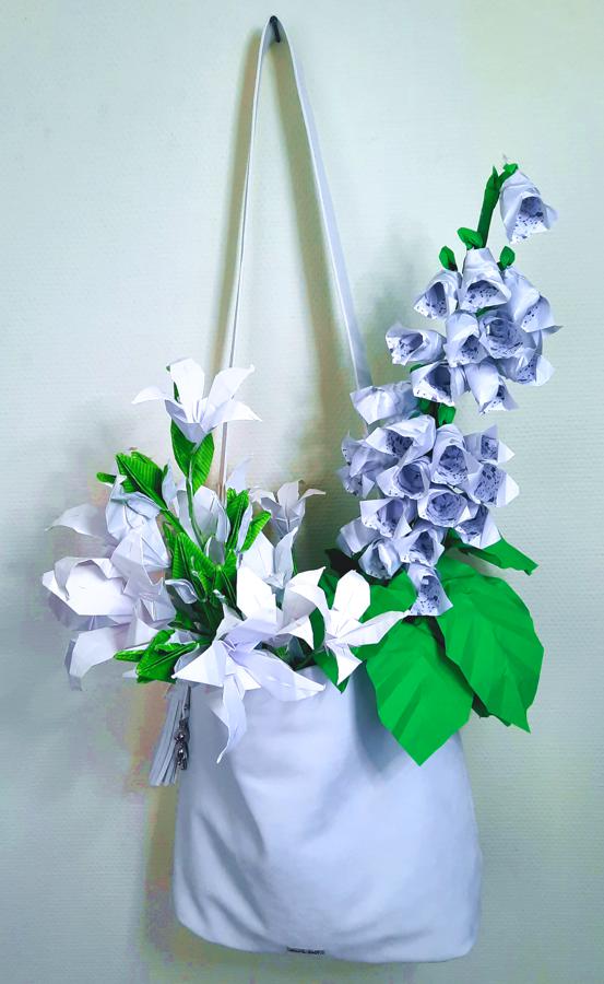 Origami Flowers in a bag