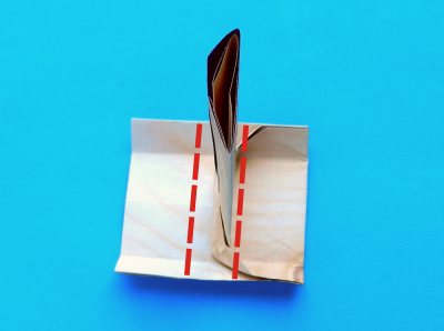 origami hammer folding instructions