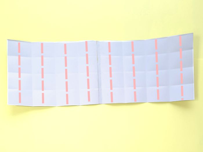 Origami hoge hakken vouwen