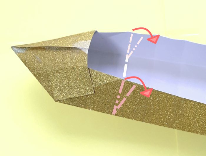 Origami hoge hakken vouwen Origami hoge hakken vouwen
