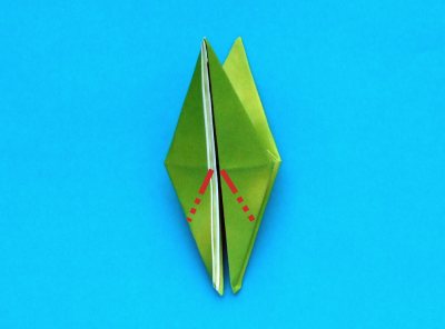 easy origami jumping frog folding instructions