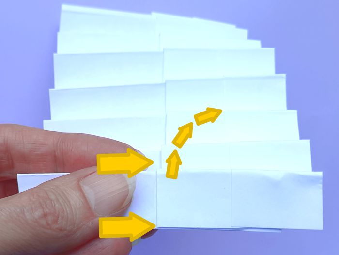 Origami Lampenkap vouwen