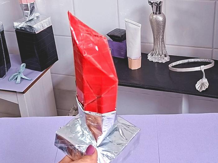 Lippenstift vormige doos maken