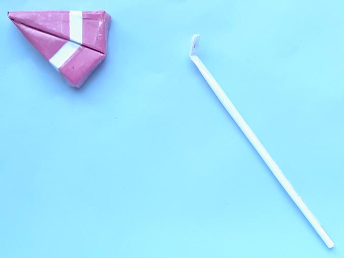 Lollies van papier maken