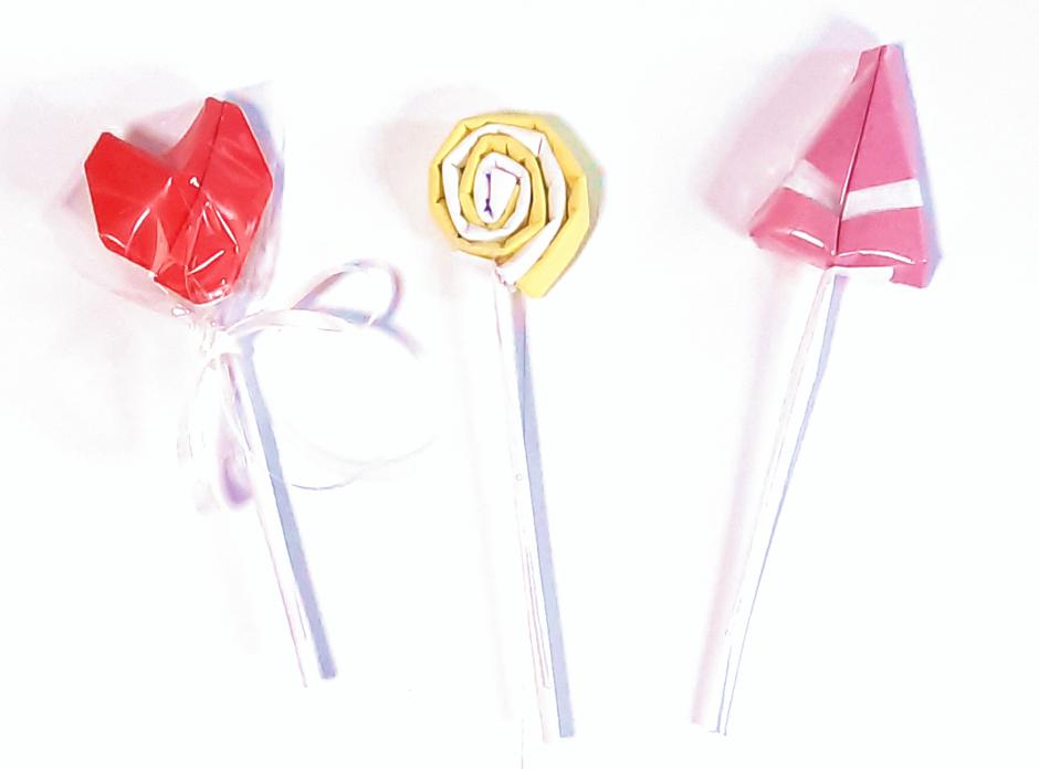Lollies van papier